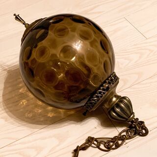 アメリカのアンティークショップ購入 ヴィンテージペンダントライト ガラス 天井照明      　　　　　検 ペンダントランプ 天井ライト 間接照明 カフェ ルイスポールセン ヴァーナーパントン ヴェルナーパントン フランクロイドライト カッシーナ ヤマギワ アメリカのアンティークショップ購入 ヴィンテージペンダントライト