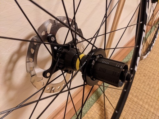 手渡しのみ】2016年 Mavic Aksium One Disc ホイールセット アクシウム 
