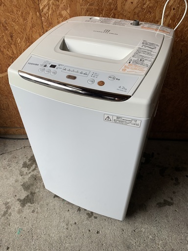 B２３０４　東芝　洗濯機　4.2kg  2013年