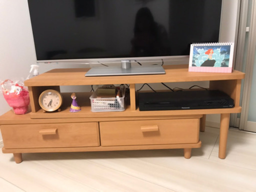 東京インテリアで購入したテレビボード マエダ ユウヤ 代々木の家具の中古あげます 譲ります ジモティーで不用品の処分