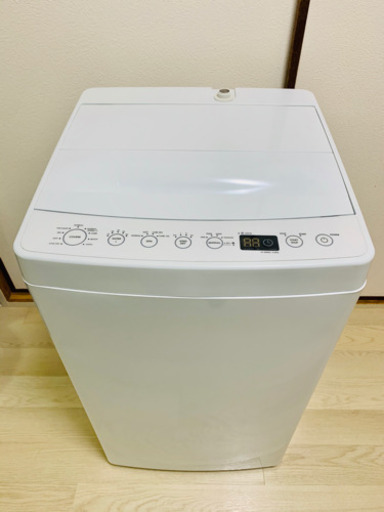 洗濯機　2018年　5.5kg 無印　高年式　清掃済み