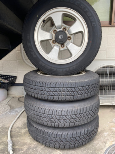 ジムニー純正てっちんホイール&ブリジストンデューラーバリ山175/80R16