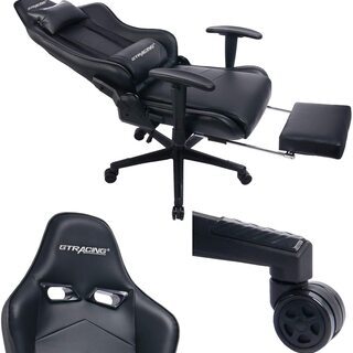 ☆【ほぼ新品で綺麗な状態です!】GTRACING ゲーミングチェア 