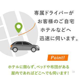 【お部屋で待つだけ】高技術マッサージでリラックス♪ - ボディケア