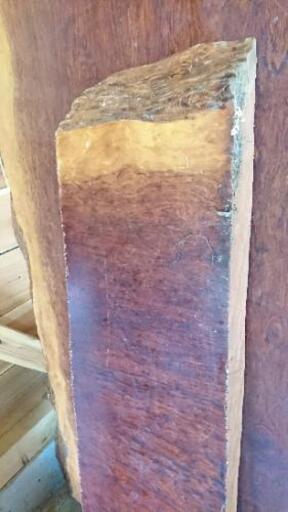 ブビンガ大径端材あります②。ギターなどに