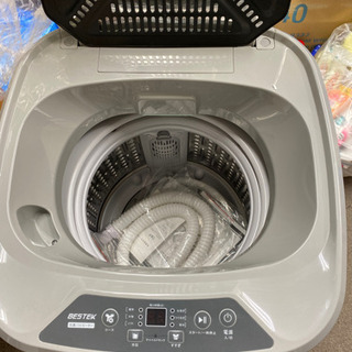 値下げ】新品未使用 小型洗濯機格安で！2019年製bestek 3.8kg