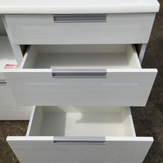 ニトリ製品 キッチンボード 食器棚 DAHLIA 100KB-WH