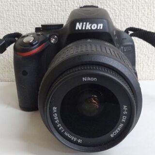 動作OK★ニコン デジタル一眼レフカメラ D5100 レンズキット　本体+レンズ 2本 バッテリー・充電器・フード・バッグ付 取説有 Nikon デジカメ カメラ  ☆ PayPay(ペイペイ)決済可能 ☆ 札幌市 豊平区 平岸 アウトレットモノハウス
