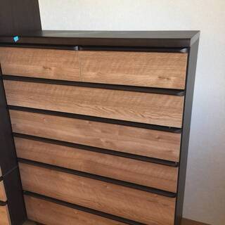 苫小牧発◇nitori（ニトリ）ワードローブ ヴィンテージ ウッド