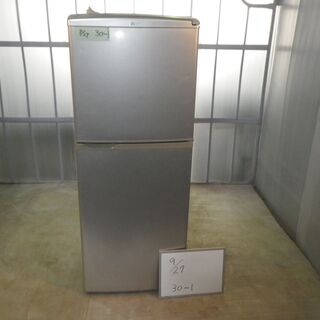 【無料】SANYO冷蔵庫：２ドアタイプ（SR-141M-SB）