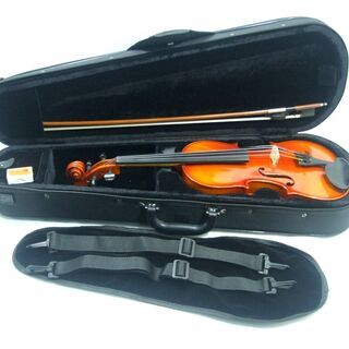 メンテ済み スズキバイオリン No300 分数 3/4 状態良好 1979年 杉藤 弓 毛替え済み アジャスター内臓テールピース ナイロン弦 搭載 三角ケース 愛知県清須市 手渡し 全国発送対応 中古バイオリン 管理2305