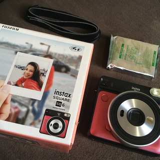 FUJI FILM INSTAX SQUARE SQ6 ルビーレッド | mgb-securitysafe.pt