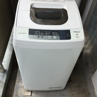 洗濯機 HITACHI 5.0k