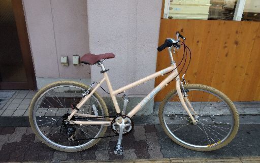 LOUIS GARNEAU[ルイガノ]TR2 クロスバイク アルミ/7speed/アプリコットイエロー