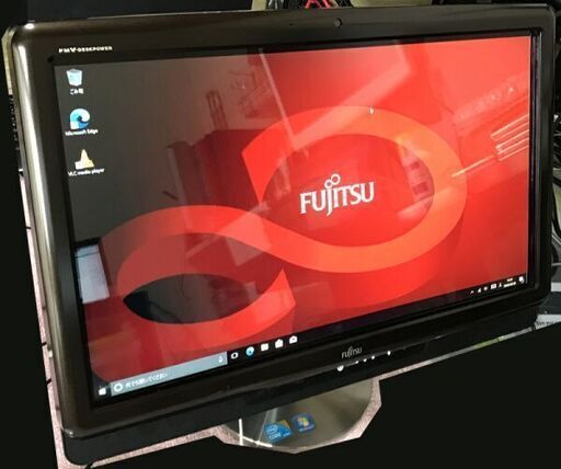 富士通 一体型PC F/G60 FMV-DESKPOWER F/G60 FMVFG60R WIN10 DVD WIFI デスクパソコン