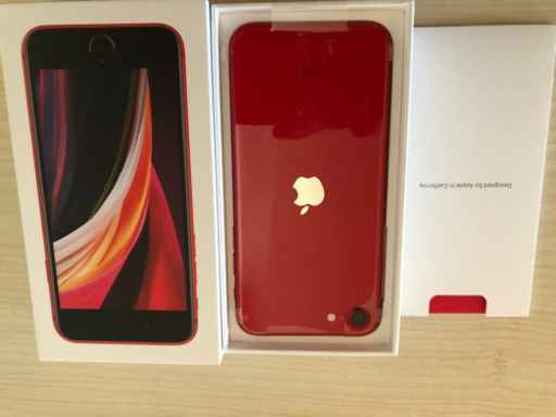 未使用iPhoneSE 第2世代 SIMフリー64GB PRODUCT RED