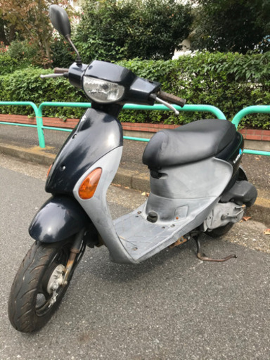 【良品】 原付 スズキ レッツ4 黒色 4st S02