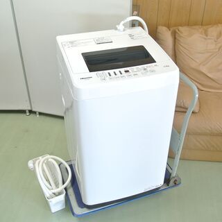 【商談中】Hisense ハイセンス 4.5㎏ 全自動洗濯機 2...