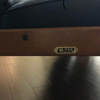 カリモク Kチェア 2シータ 復刻プレート 版