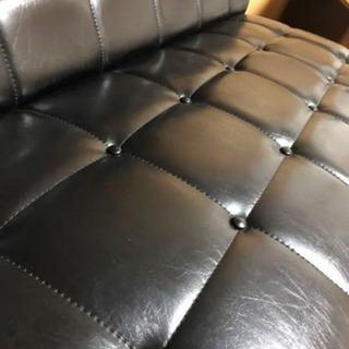 カリモク Kチェア 2シータ 復刻プレート 版