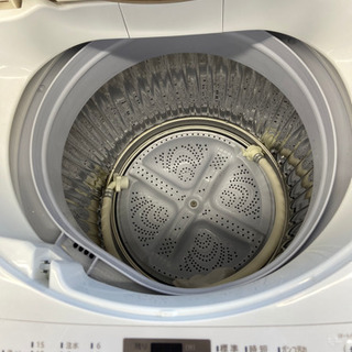 10/16?SHARP/シャープ 洗濯機 ES-GE7A 2016年製 7キロ?