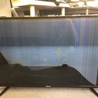 画面割れあり　ハイセンス液晶テレビ43型