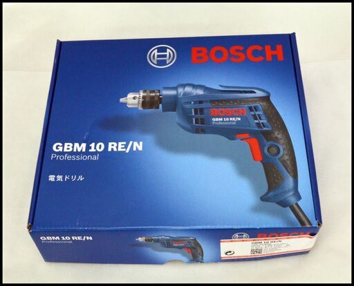 未開封 ボッシュ10mm 電気ドリル GBM10RE/N BOSCH