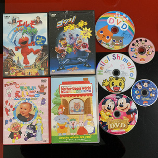 幼児向英語学習DVD＆CD★ディズニー★セサミストリート★ゴンゾ...