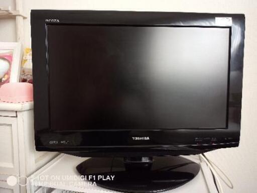 値下げしました！　液晶テレビ　TOSHIBA 19RE1　USB録画出来ます!