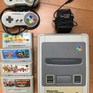 スーパーファミコン　本体&カセット