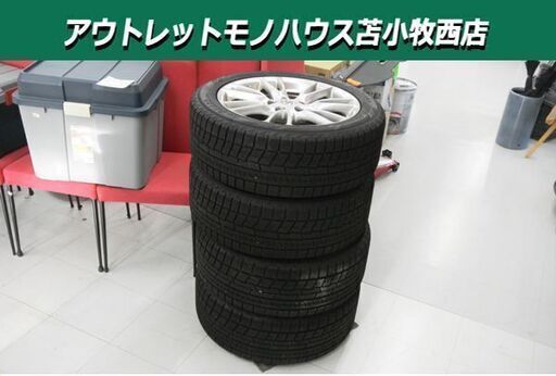 日産 純正アルミ スタッドレスタイヤ付き 18インチ ヨコハマアイス 