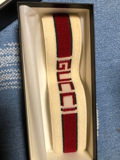 GUCCI QUEEN PL EL ELASTIC　ヘアーバンド新品未使用。$定価250.0