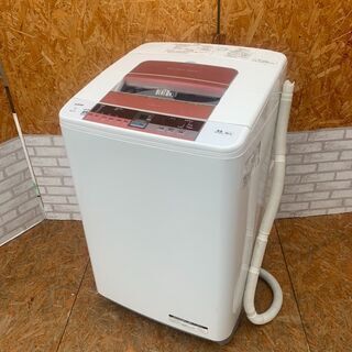 1-111 配送&価格相談可！☆国内メーカー洗濯機7.0kgピンク☆