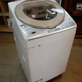 シャープ 全自動洗濯機 2018年製 ES-TX8B 値下げしました。