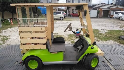 年内引き取り希望、値引きします、ゴルフ用２名乗車乗用カート改ミニカー登録車両。 年内引き取り希望、値引きします、ゴルフ用2名乗車乗用カート改