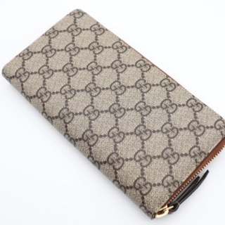 GUCCI/GGスプリーム バタフライラウンドファスナー》Aランク 未使用品