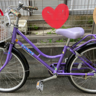 子供用自転車22インチ女の子可愛い紫 リオ 単品値引き不可 竹ノ塚の自転車の中古あげます 譲ります ジモティーで不用品の処分 子供用自転車22インチ女の子可愛い紫 リオ 単品値引き不可 竹ノ塚の自転車の中古あげます 譲ります ジモティーで不用品の処分