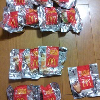 マクドナルドフードストラップ13個朝マックメニュー デーモン ベアード 平塚のフィギュアの中古あげます 譲ります ジモティーで不用品の処分
