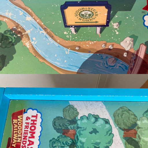 ブきかんしゃトーマス木製レールシリーズ プレイテーブル