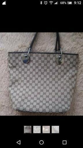 GUCCIキャンバストートバック