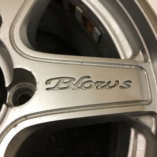 Blows 社外ホイール 15インチ 4本 6.5J6HPCD139.7+28 ハイエース等 