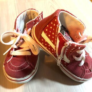 【決定しました】(13～14ｃｍ)VANSハイカットスニーカー　