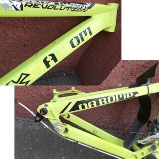 ジャンク扱・動作未確認☆Dabomb Revolution イエロー MTB マウンテン 