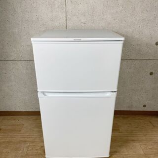 9*96 IRIS OHYAMA アイリスオーヤマ 2ドア冷凍冷蔵庫 90L IRR-A09TW-W
