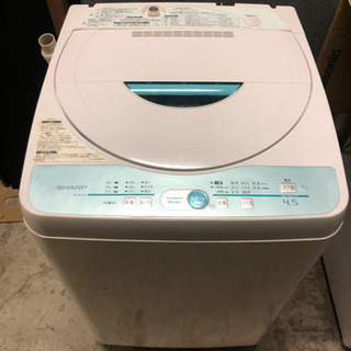 全自動洗濯機　SHARP