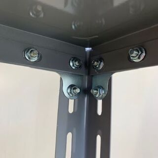 ★値下げ★【引き取りに来れる方限定】スチール製の棚☆☆組み立て済み☆☆