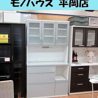 値下げしました☆ユーアイ☆友愛☆食器棚・レンジボード☆近隣配送可能