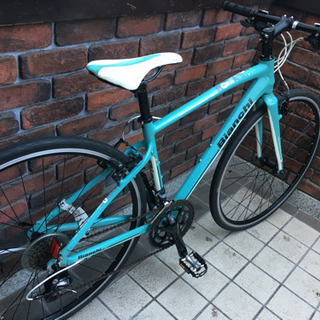 中古 ビアンキ ローマ2 クロスバイク 防犯登録代込み