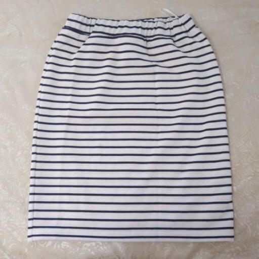 レディースlサイズボーダータイトスカート Aco プロフ必読 知多武豊のスカートの中古 古着あげます 譲ります ジモティーで不用品の処分