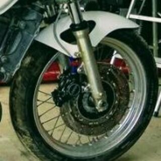 TZ250　実働車外し　純正フロントフェンダー
